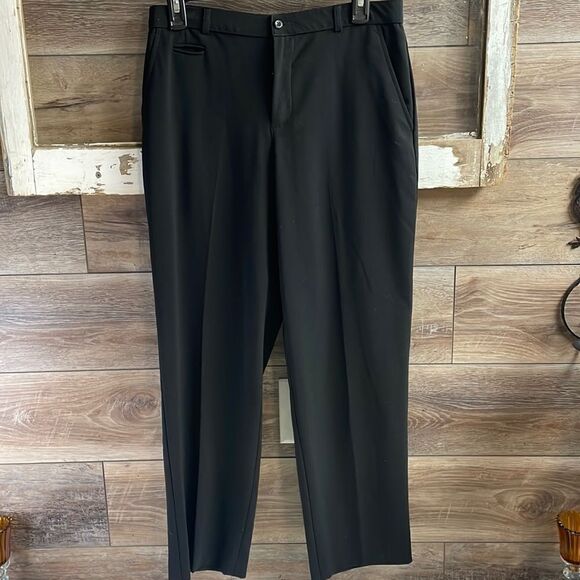 Haggar Ladies Black Dress Pants, Size 10P, Average - Picture 1 of 6
